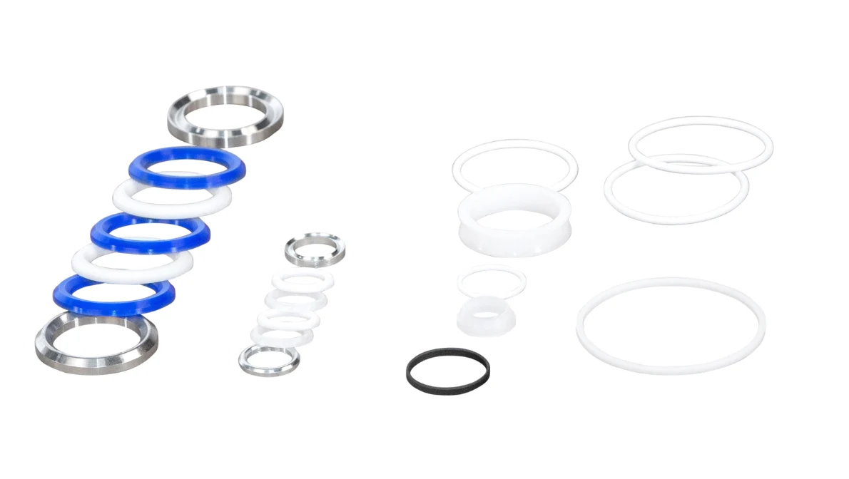 Graco 255509 200 CC Check-Mate Carbon Steel Severe Duty Displacement Pump Complete Seal Kit - Ysert