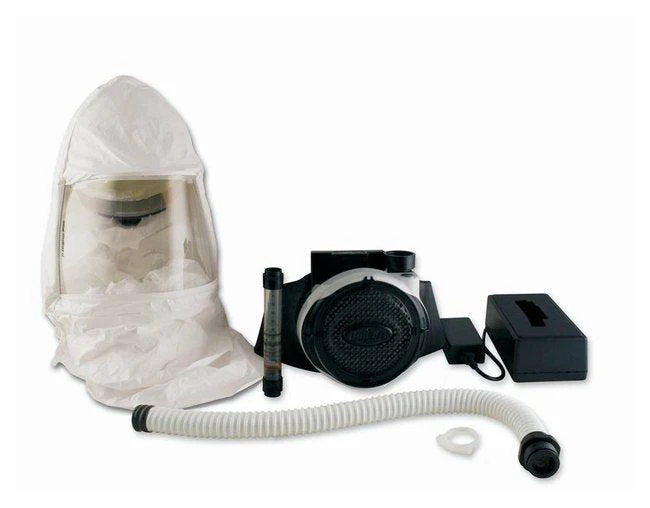 Bullard EVA PAPRs (Powered Air Purifying Respirators) - Hood System - Double Bib for use with Hard Hats - Ysert