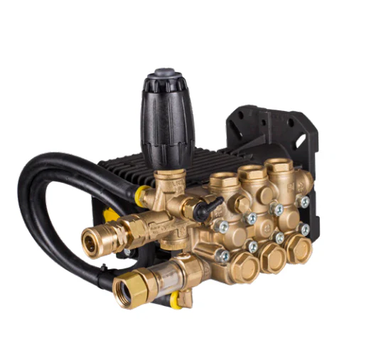 BE 4000PSI General Triplex EZ4040G Pump - Plumbed Pump - Ysert