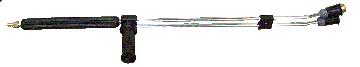 Suttner 4392 ST-54 Deluxifed Dual Lance w/ Quick-Connects - Ysert