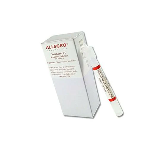 Allegro 2040-11K Saccharin Sensitivity Solution, 6/Box - Ysert