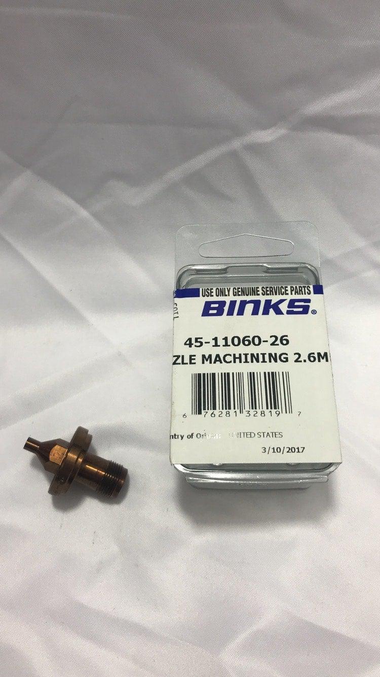 Binks 45-11060-26 Fluid Cap (2.6mm) - Ysert