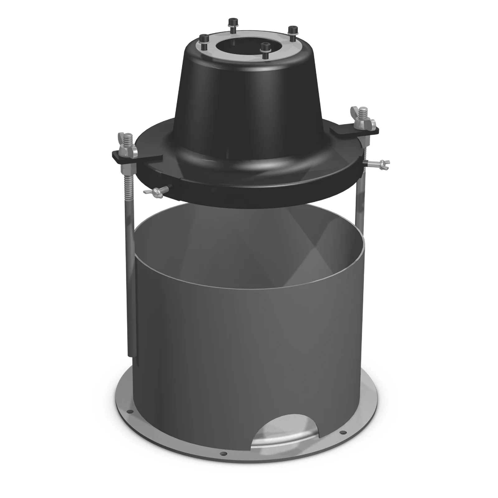 Graco 35 lb. (16 kg.) Pail Cover - Cylinder, Tie-Rods, Base to Convert 60 lb. (27 kg.) Length to 35 lb. (16 kg.) Bucket - Ysert