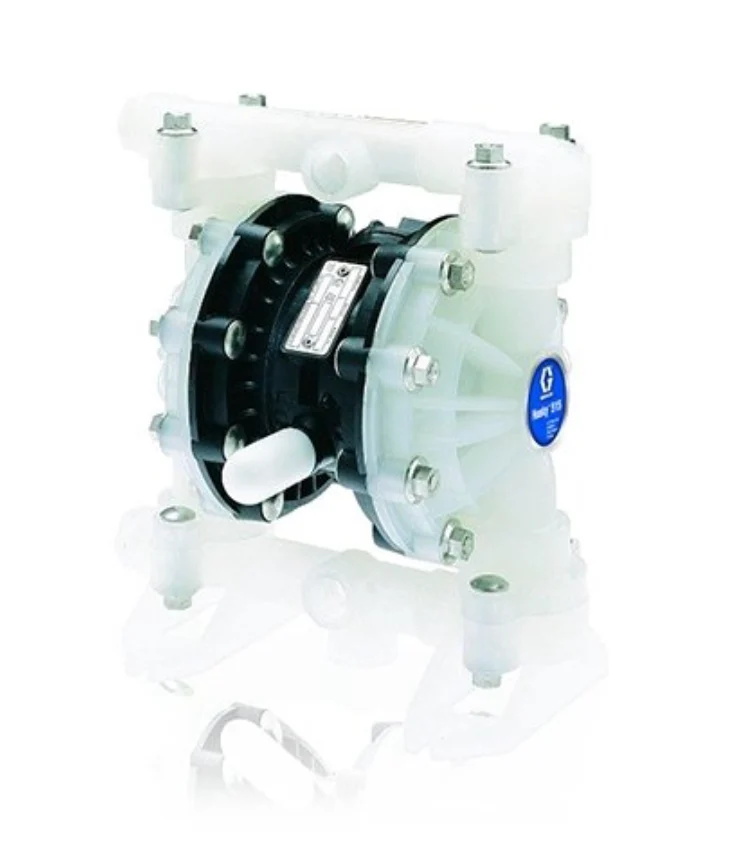 Graco Husky 515 PP 1/2 in NPT Standard Pump, PP Center Section, PP Seats, PTFE Balls & SP Diaphragm - Ysert
