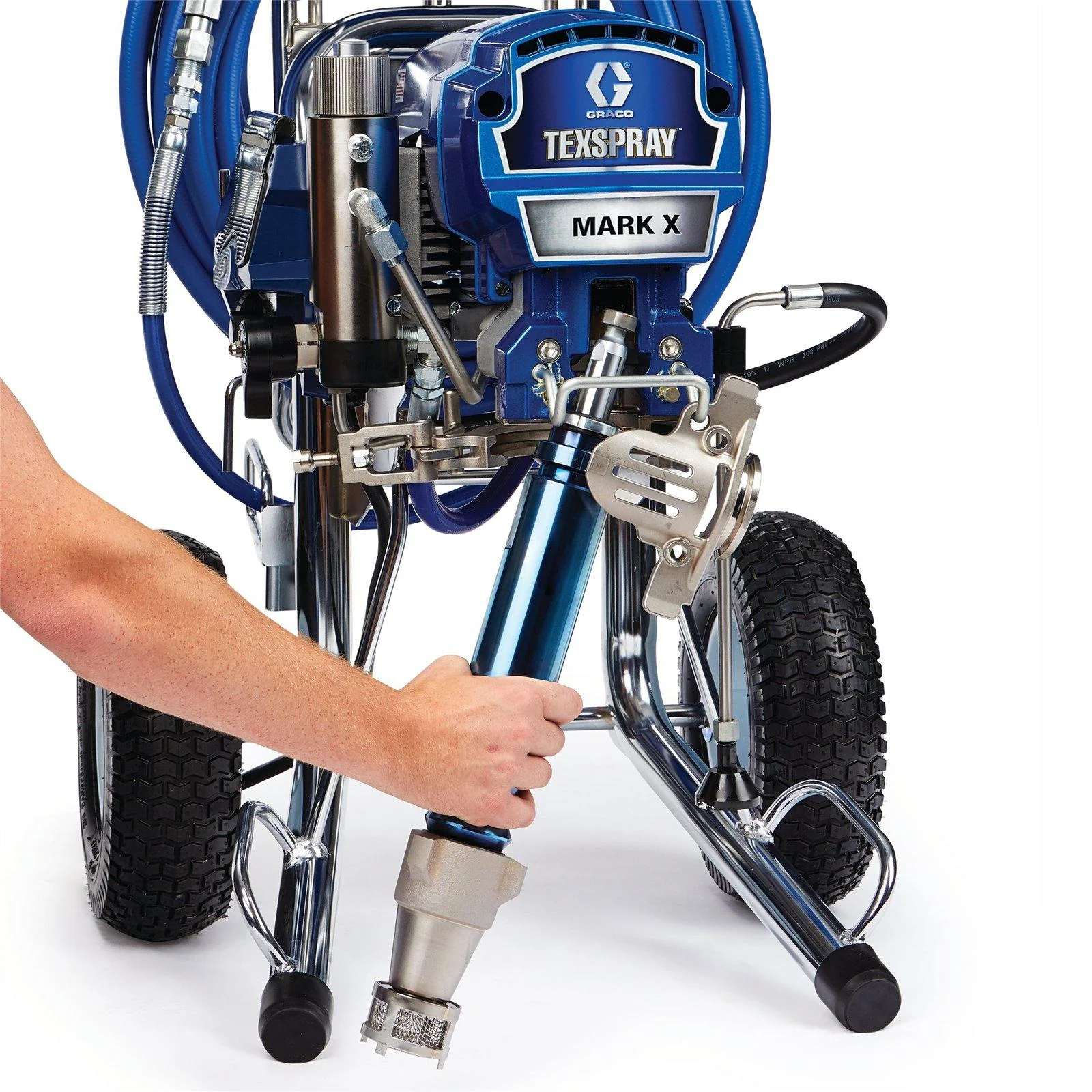 Graco TexSpray Mark X ProContractor Series 3300 PSI @ 2.10 GPM Electric Airless Sprayer - Hi-Boy - Ysert