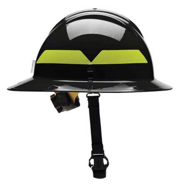 Bullard Fire Helmet, Full-Brim Style (Black) - Ysert