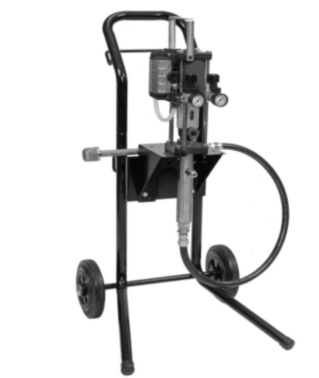 BINKS MX412 12:1 Pump Cart Mounted System for Air-Assist & Airless Finishing - Ysert