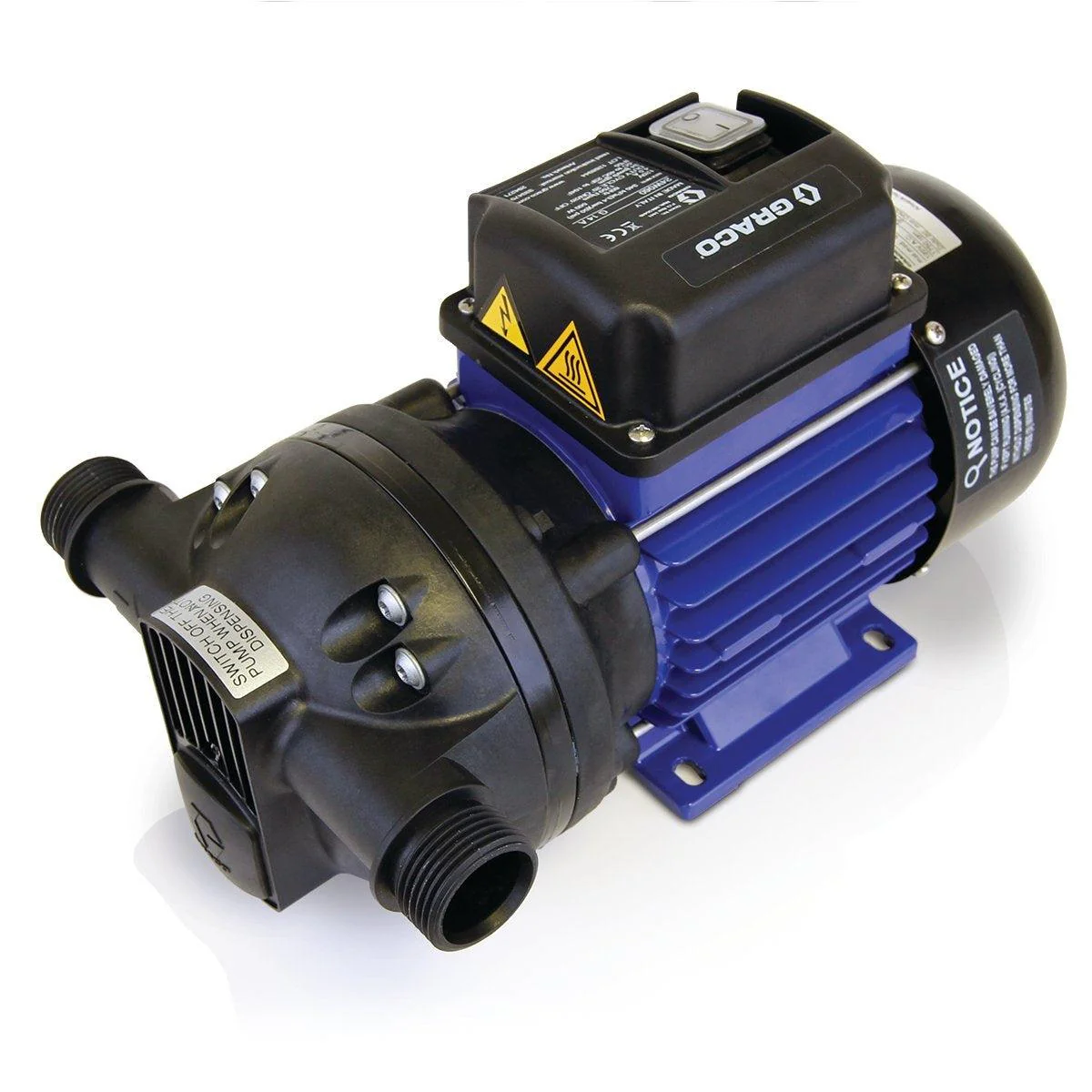 120V AC LD™ Blue Electric Pump - 3/4 in. Barbed Hose Tail - Ysert