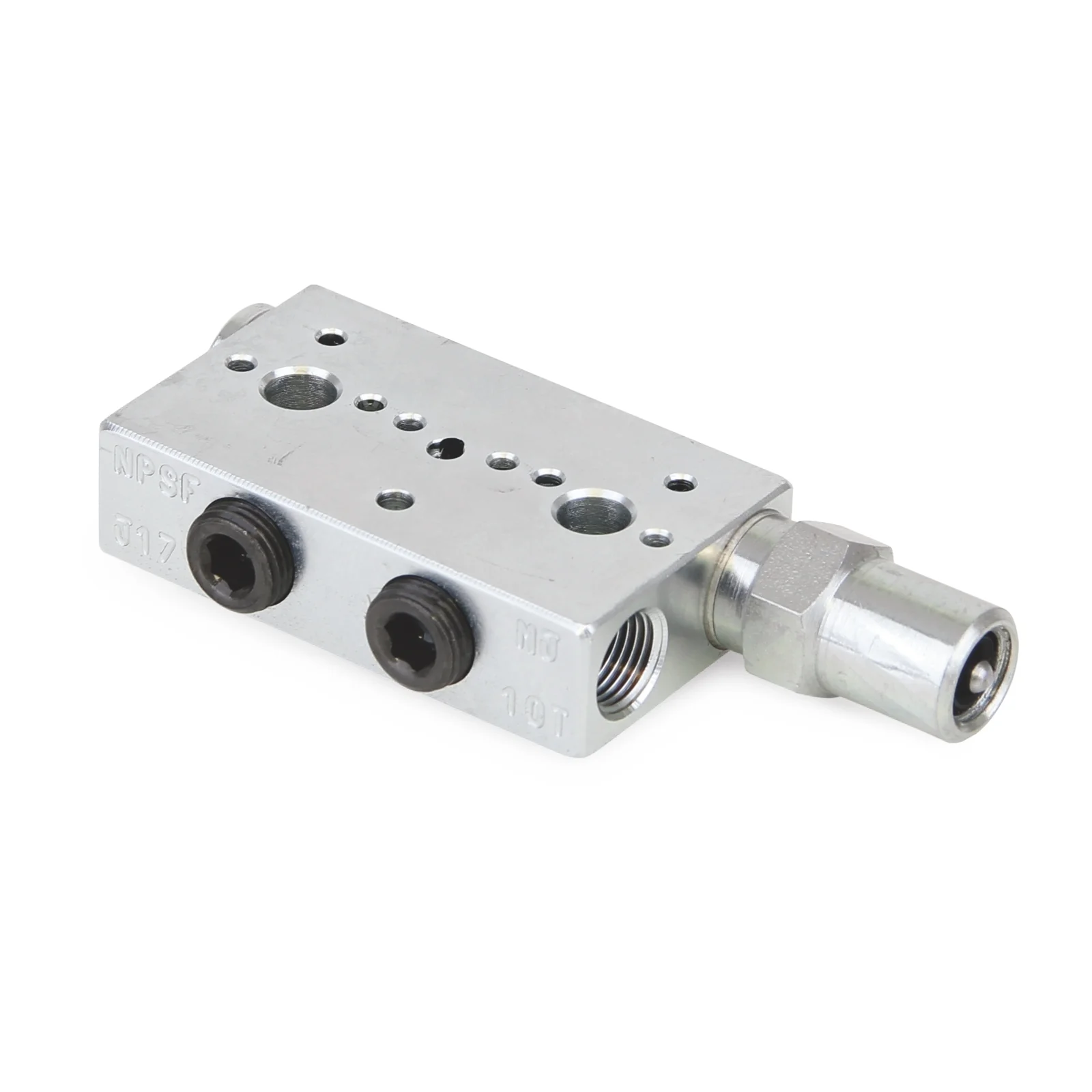 Graco Trabon® MJ Series-Flo Divider Valve with Right Hand Cycle Pin - MJ-10T - 0.16 cm³ (0.010 in³) - Ysert