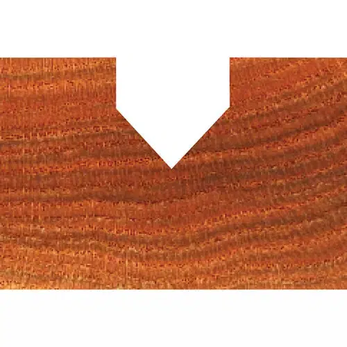 Grizzly C1210 - 90 V-Groove Bit, 1/2