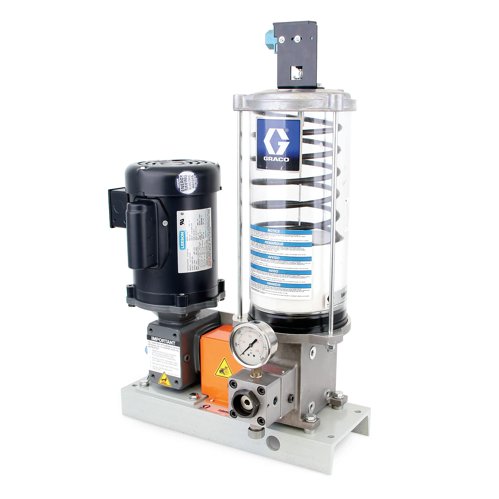 Graco LUBEMASTER PUMP - Ysert