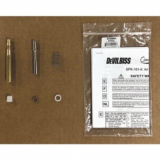 Devilbiss SPK-101-K Compact  Spray Gun Air Valve Service Kit - Ysert