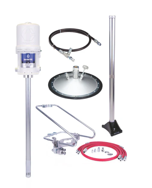 Graco 244637 Fire-Ball® 425 Series 75:1 400 Lb. (181 Kg) 1/2 In. X 6 Ft. (1.83 M) Grease Pump Stationary Inductor Package - Ysert