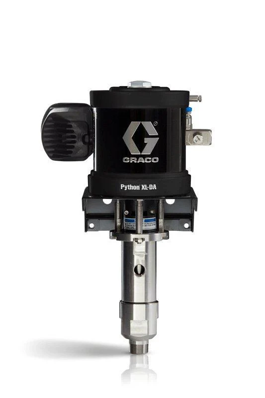Python XL-DA Pneumatic Chemical Injection Pump, 4-1/2 in Air Motor, 1 in Plunger, Chromex Coated, HNBR Seals, CE Approved - Ysert