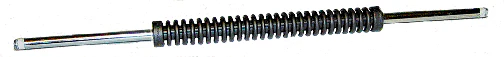 HPComponents 6289 24” Plated Steel Round Molded Grip - Ysert
