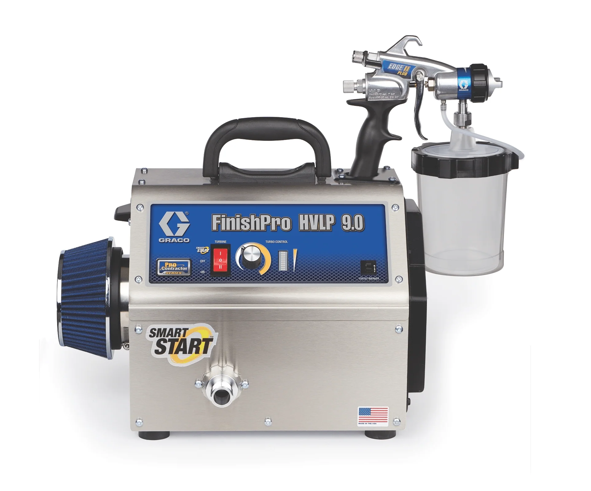 Graco Finish Pro 9.0 HVLP Turbine Sprayer Pro Contractor - Ysert