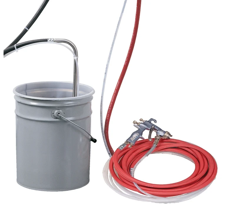 AirPro Wood Application Packages 100 PSI @ 8.50 GPM Stainless Steel Air-Powered Sprayer - Wall Mount - Ysert