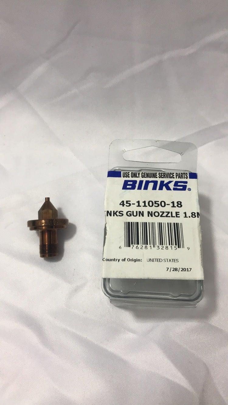 Binks 45-11050-18 Fluid Cap (1.8mm) - Ysert