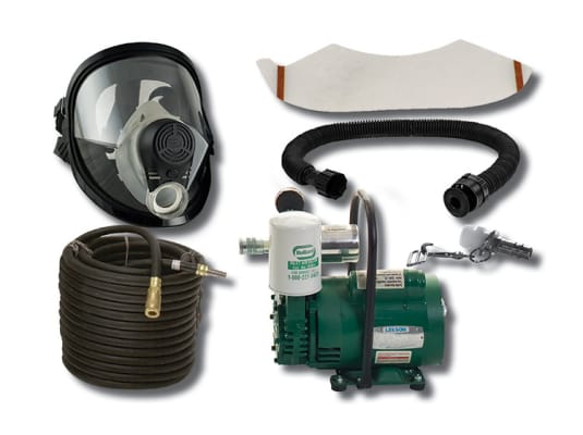 Bullard SPECLSYS Airline Respirator System w/ Free-Air Pump - Ysert