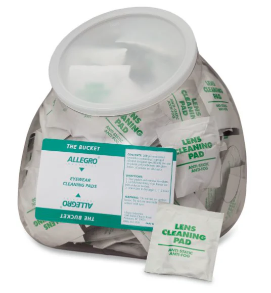Allegro Eyewear Cleaning Wipes Bucket (200/Bucket) - Ysert