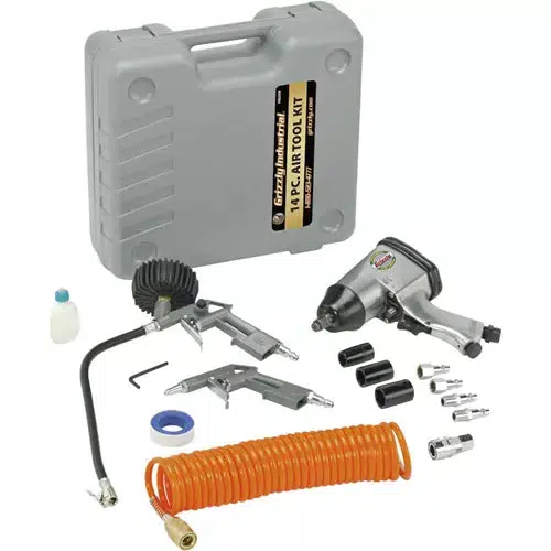 Grizzly H8209 - 14-Piece Air Tool Kit - Ysert