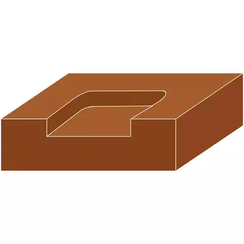 Grizzly C1248 - Hinge Mortising Bit, 1/4