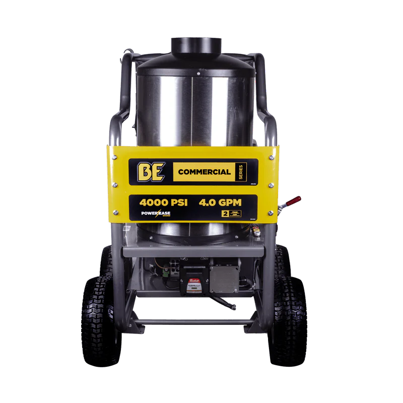 BE 4000 PSI @ 4.0 GPM DD Hot Water Pressure Washer (w/ Powerease 420 Engine & AR Triplex Pump) - Ysert