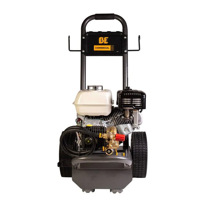 BE B2565HGS 2500 PSI @ 3.0 GPM 196cc Honda Engine Triplex General Pump Commercial Gas Pressure Washer - Ysert