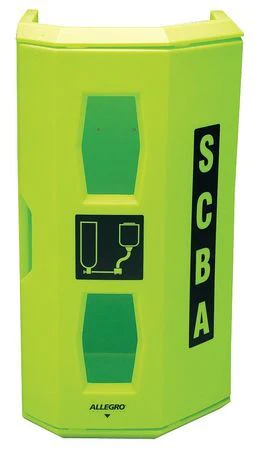 Allegro Hi-Viz Green Single EBA Wall Case - Ysert
