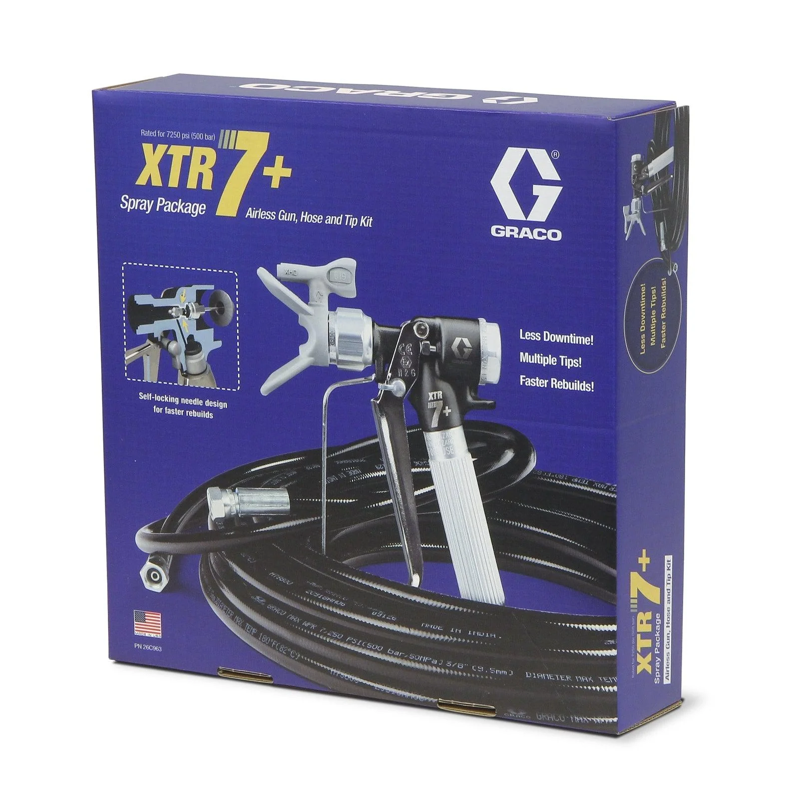 XTR7+ Gun, Hose and Tip Kit - Ysert