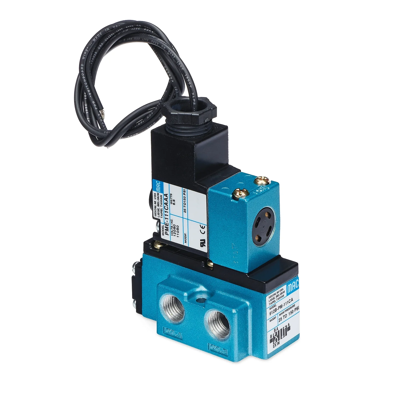 Graco LubePro™ Accessory - 4-Way Air Valve, 110 VAC - Ysert
