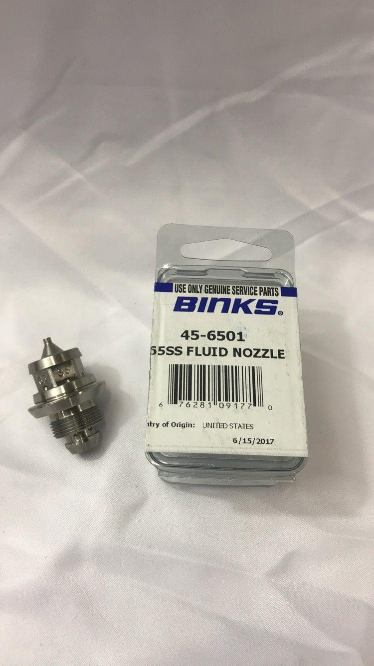 Binks 45-6501 65SS Fluid Nozzle (1.5mm) - Ysert