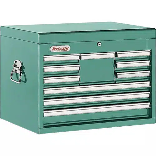 Grizzly H5652 - 10-Drawer Full-Depth Tool Chest - Ysert