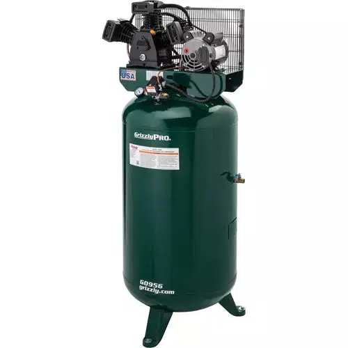 Grizzly PRO G0956 - 80-Gallon 5 HP Stationary Air Compressor - Ysert