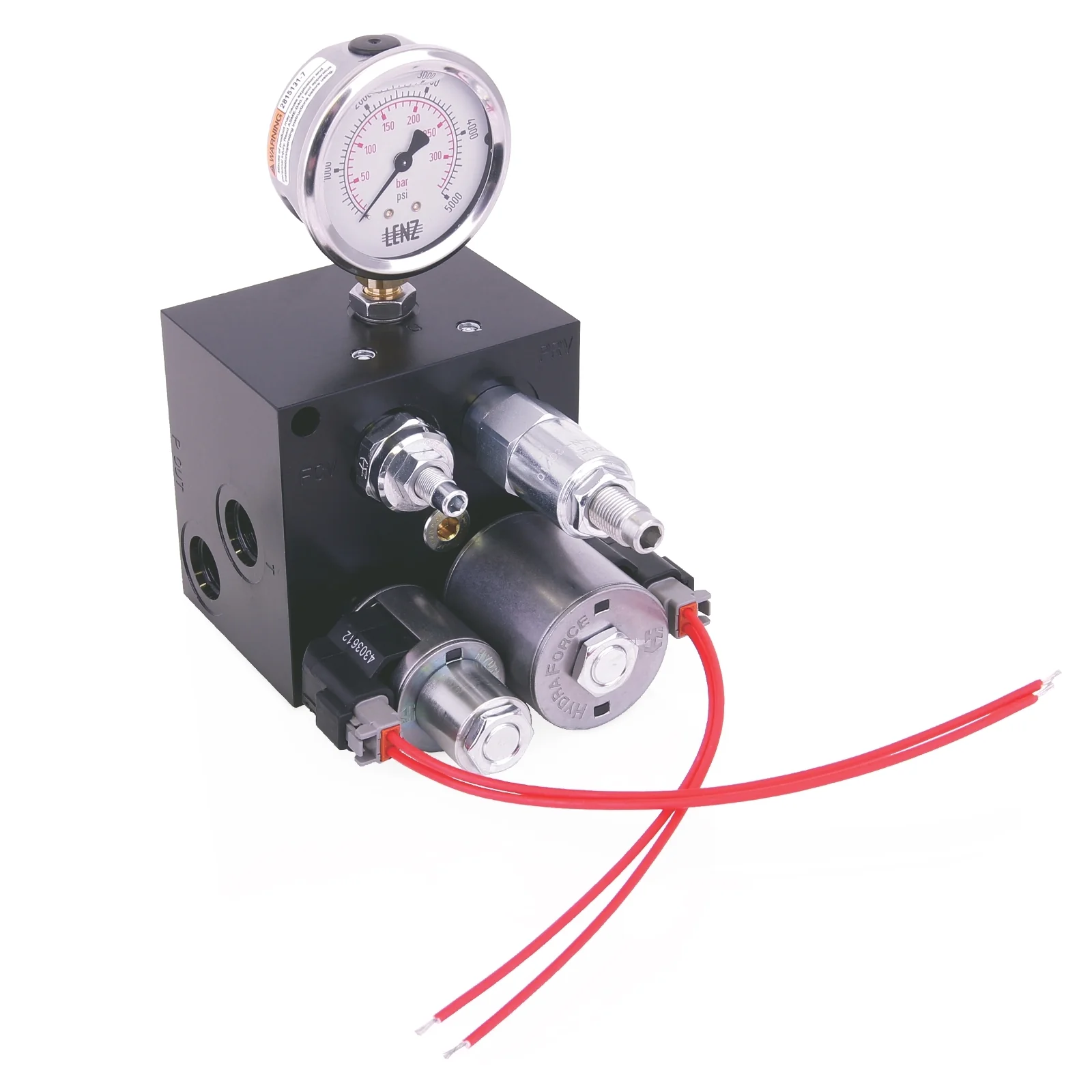 Hydraulic Control Module with 3 Position, 4-Way Valve for XD60™/70/80 Series Hydraulic Powered Hose Reels, 24V - Ysert