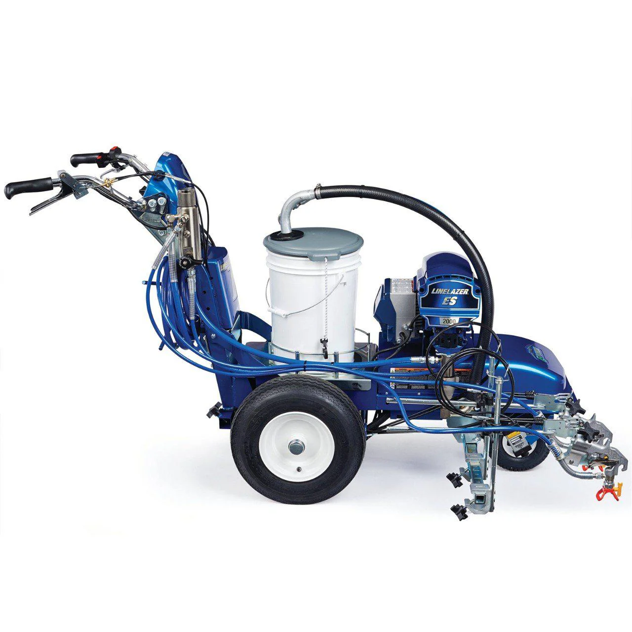 LineLazer V ES 2000 HP Automatic Series Electric Battery-Powered Airless Line Striper, 1 Auto Gun, 1 Manual Gun - Ysert