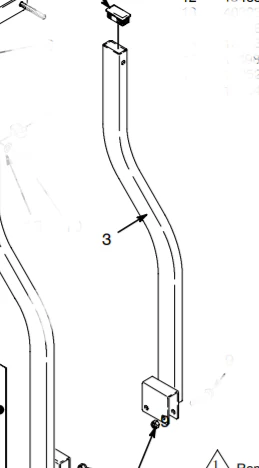 Graco 15F582 EZ Bead Hopper Leg Only (LH) - Ysert