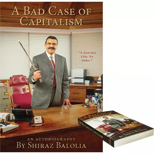 Grizzly SBBOOK - A Bad Case of Capitalism Book by Shiraz Balolia - Ysert