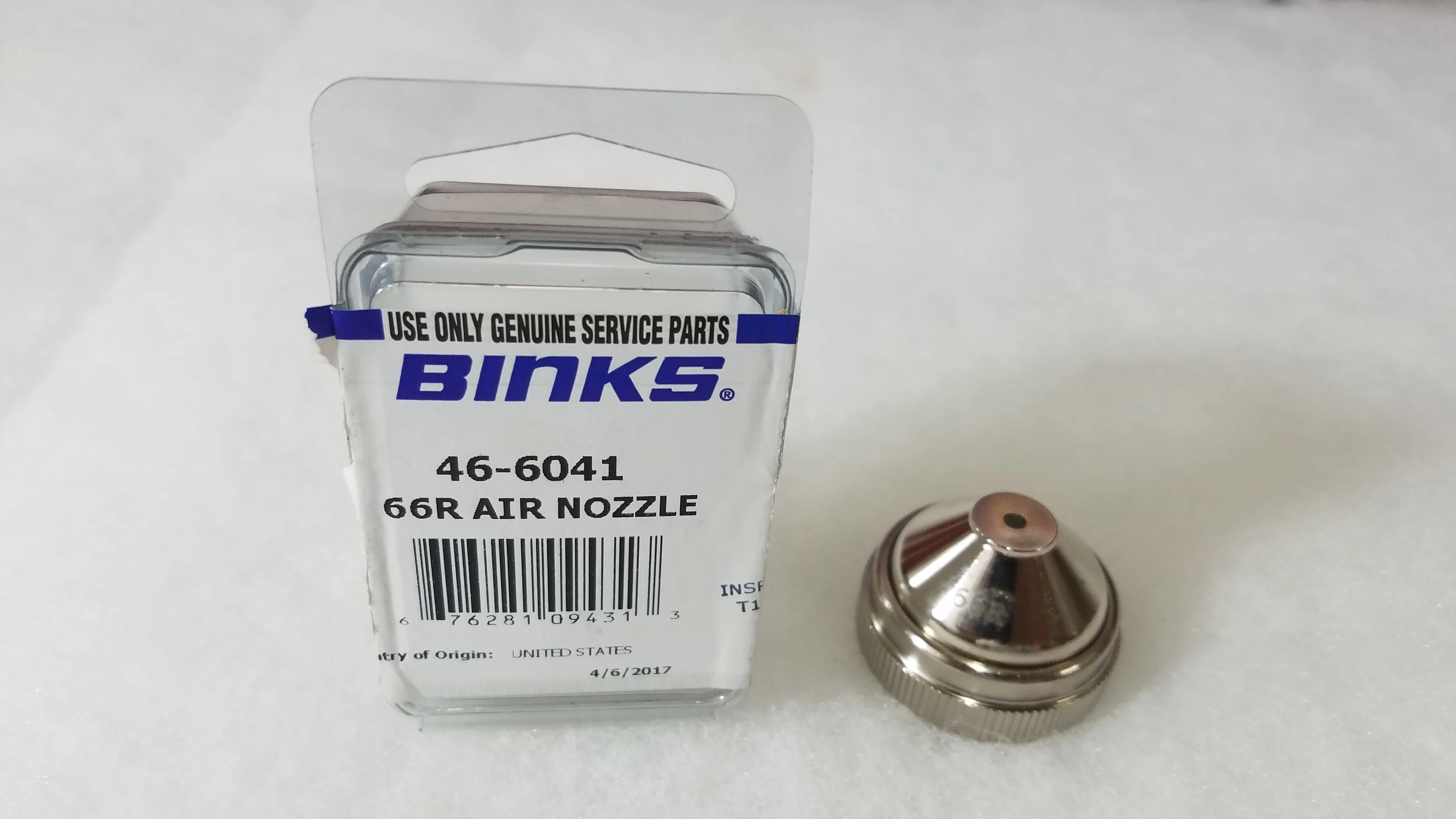 Binks 46-6041 66R Air Cap - Ysert