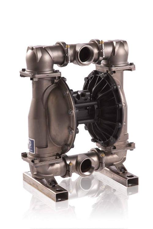 Graco Husky 3300 - 270 GPM - Stainless Steel Pump, Aluminum Center Section, Stainless Steel Seats, PTFE Balls & PTFE Overmolded Diaphragm - Ysert