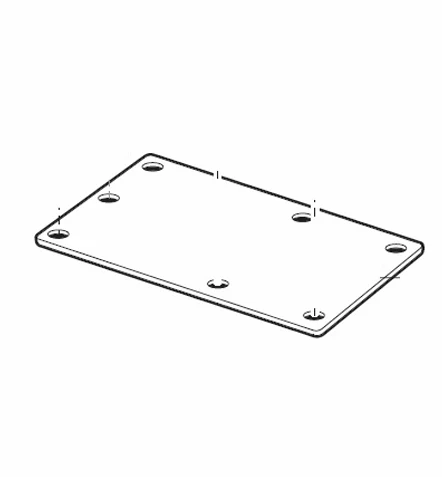 Allegro ThreeWorker Pump Base Plate, 983188 - Ysert