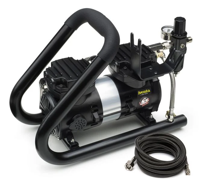 Iwata Power Jet Plus Tubular 110-120V Airbrush Compressor - Ysert