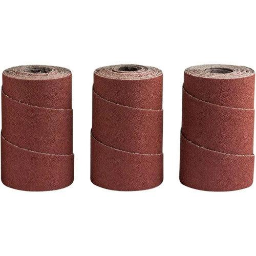 Jet Tools - Ready-To-Wrap Abrasive, 80 Grit, 3-Wraps in Box (fits 22-44) - Ysert