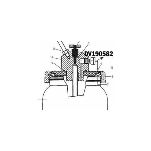 Devilbiss Safety Valve Assembly - Ysert