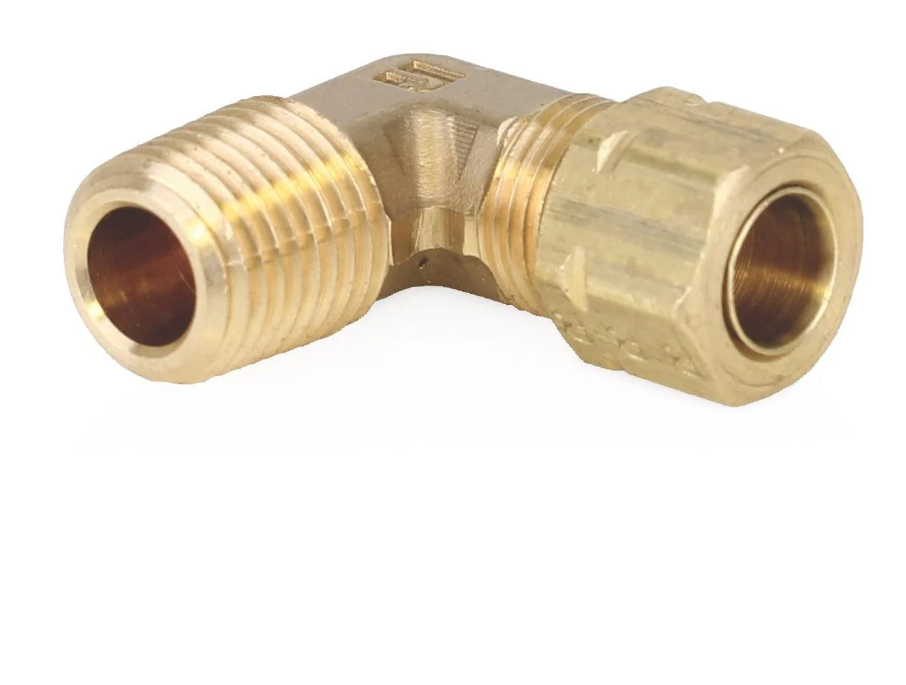 Graco Fitting - Brass Male Tube Elbows 5/16 in. (7.94 mm) Tube x 1/4 in. (6.35 mm) NPTF - Ysert