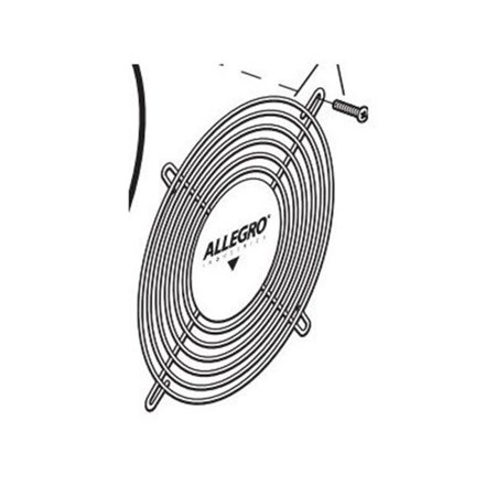 Allegro Industries 9533-07 Fan Grill with Screw - Ysert