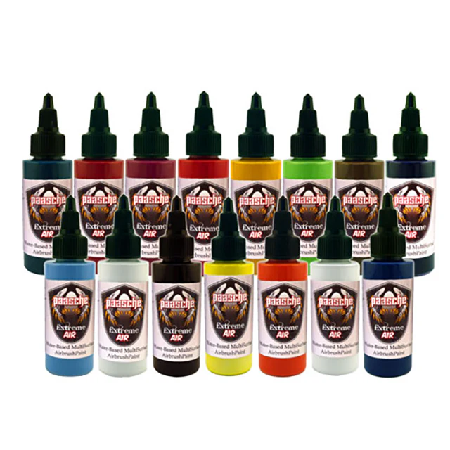 Paasche Extreme Air Paint Bottles - X-15S-2 -  2-Ounce, Standard (15's) - Ysert