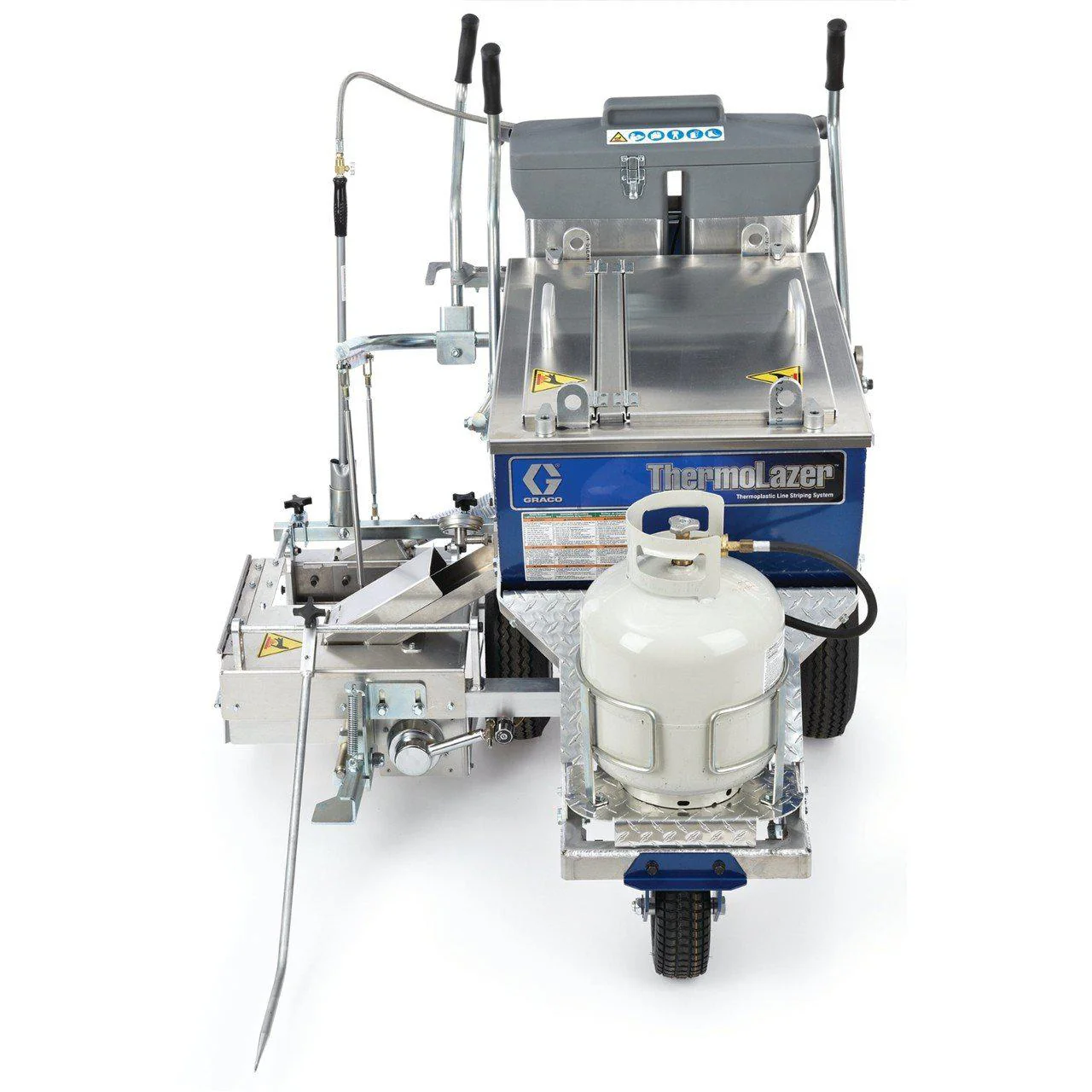 ThermoLazer 300TC Thermoplastic Striping System, 4 in SmartDie II - Ysert