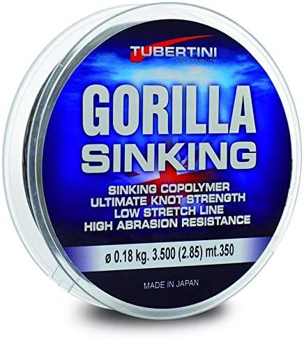 Filo da Pesca Gorilla Sinking Affondante Ideale per Tutte Le Tecniche di Pesca - Ysert