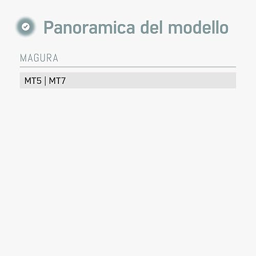 2 paia di pastiglie per freni per bicicletta, compatibili con Magura 9 P, pastiglie per freni a disco idrauliche Magura MT5, MT7 - Ysert